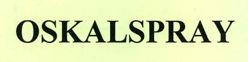 Oskalspray Device mark 2219720 Trademark