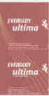 Eveready Ultima Device mark 1799741 Trademark