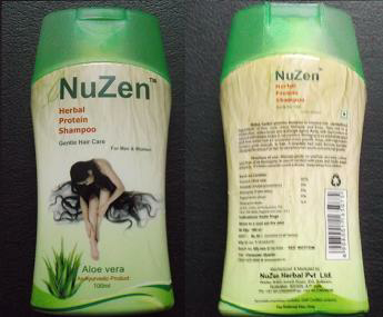 Nuzen Herbal Protein Shampoo Device mark 2252145 Trademark