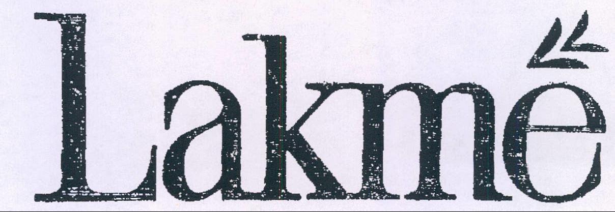 Lakme Device mark 413217 Trademark