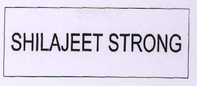 Shilajeet Strong Device mark 1743542 Trademark