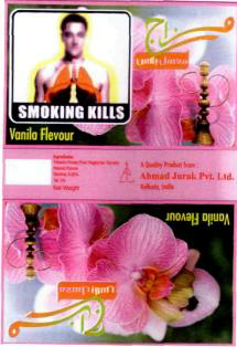 Vanila Flevour, (device Of Hukka, Flowers) Device mark 2640570 Trademark