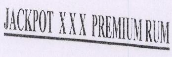 Jackpot X X X Premum Rum With Device Device mark 1660100 Trademark