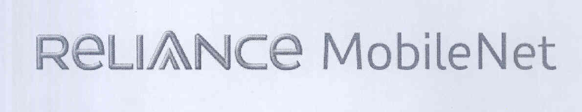 Reliance Mobile Net (label) Device mark 1698561 Trademark