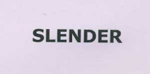 Slender Device mark 1548687 Trademark