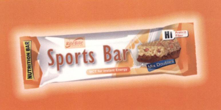 Sports Bar (label) Device mark 1651914 Trademark