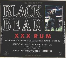 Black Bear Device mark 1908616 Trademark