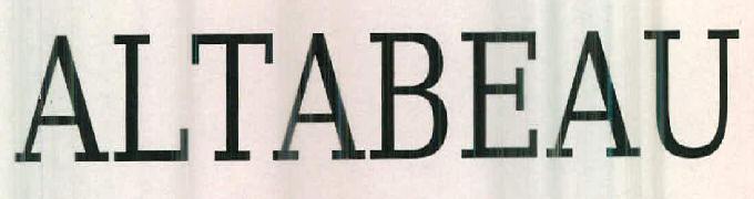 Altabeau Device mark 2433811 Trademark