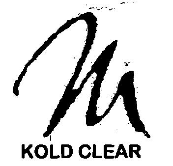Kold Clear (device) Device mark 2304683 Trademark