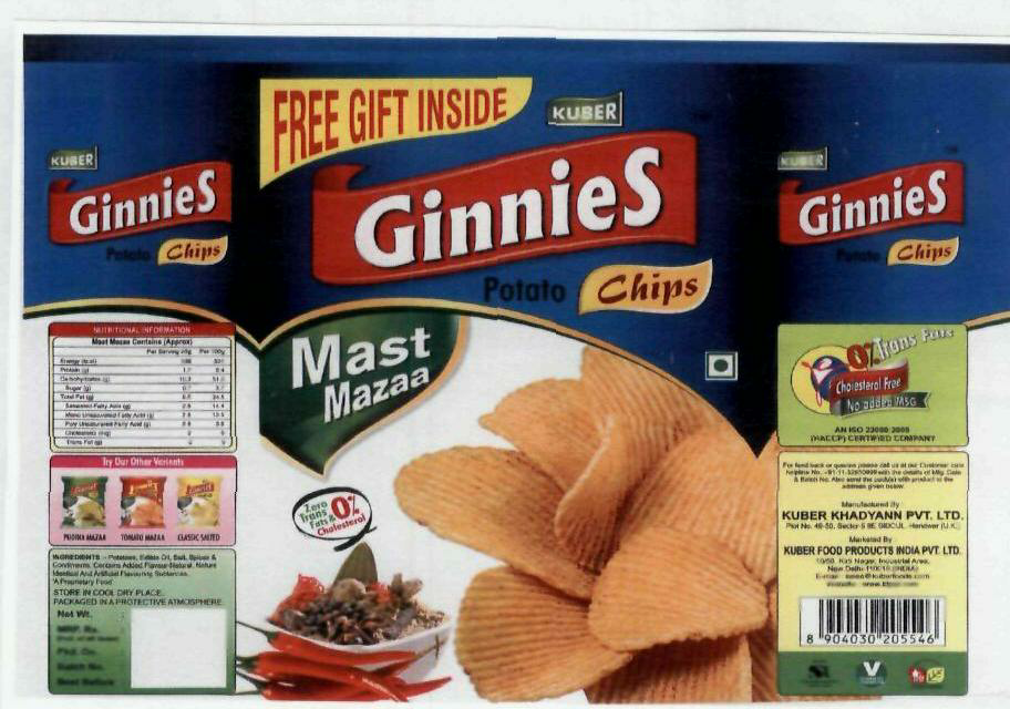 Ginnies Device mark 1957262 Trademark