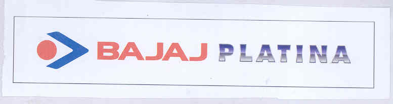 Bajaj Platina Device mark 1741623 Trademark