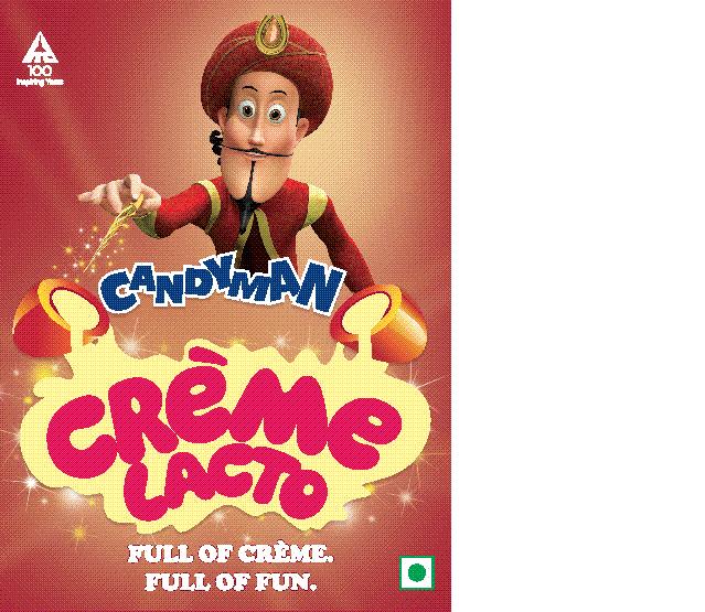 Itc Candyman Creme Lacto Device mark 2600870 Trademark