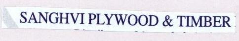 Sanghvi Plywood & Timber Device mark 1570923 Trademark