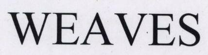 Weaves With Device Device mark 1733808 Trademark