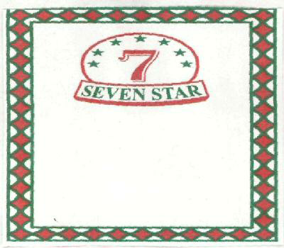Seven Star (label) Device mark 2342618 Trademark