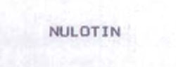 Nulotin Device mark 851470 Trademark