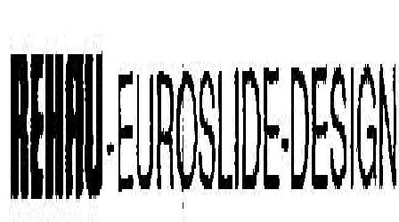 Rehau-euroslide-design Device mark 1874825 Trademark