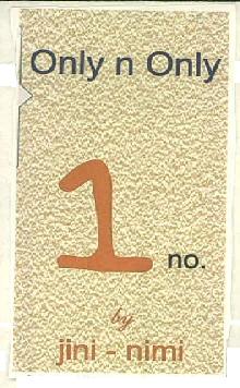Only N Only 1 No. By Jini-nimi Device mark 2996707 Trademark
