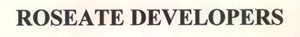 Roseate Developers Device mark 2539660 Trademark