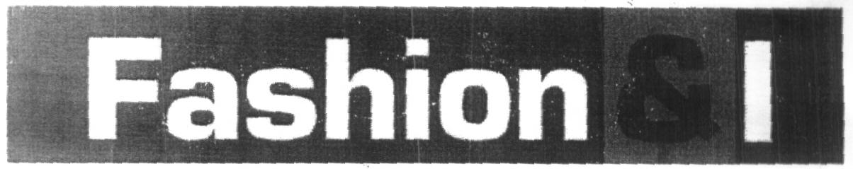 Fashion & I (label) Device mark 1615613 Trademark