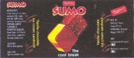 Dinshaw"s Sumo (device Of Ice Cream) Device mark 848260 Trademark