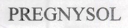 Pregnysol Device mark 1097788 Trademark