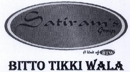 Satiram"s Group Bitto Tikki Wala Device mark 1771593 Trademark