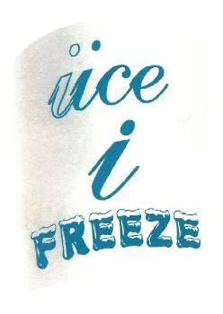 Iice I Freeze (label) Device mark 2594403 Trademark