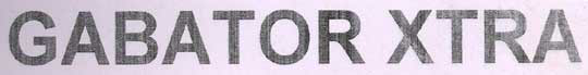 Gabator Xtra Device mark 1548542 Trademark