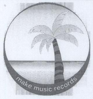 Make Music Records (beach Logo) Device mark 1780982 Trademark