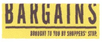 Bargains (label) Device mark 1362396 Trademark