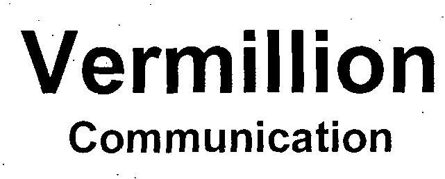Vermillion Communication(device) Device mark 2183788 Trademark
