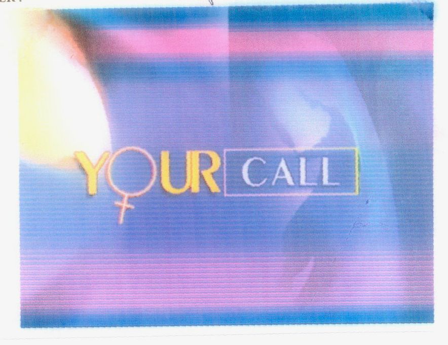 Your Call (label) Device mark 1072593 Trademark