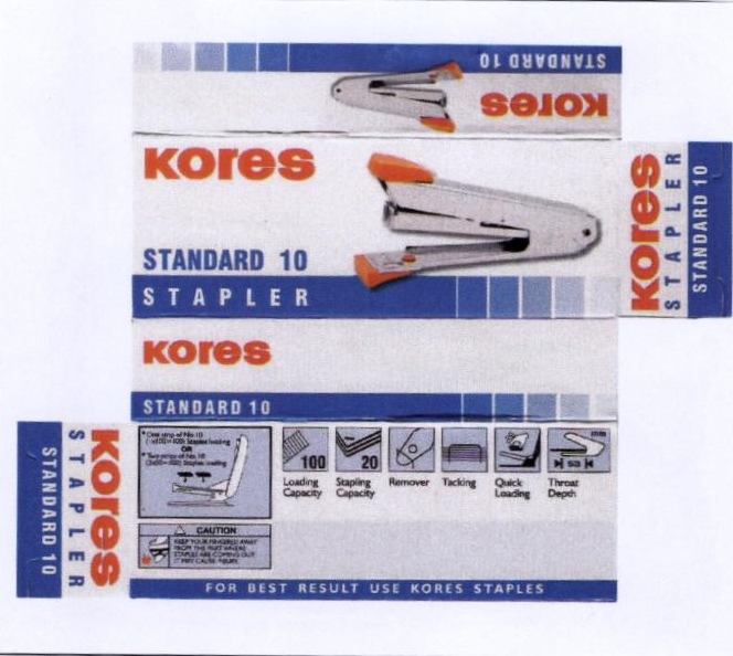 Kores (device) Device mark 1814356 Trademark
