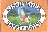 Kingfisher Safety Match Device mark 1913352 Trademark