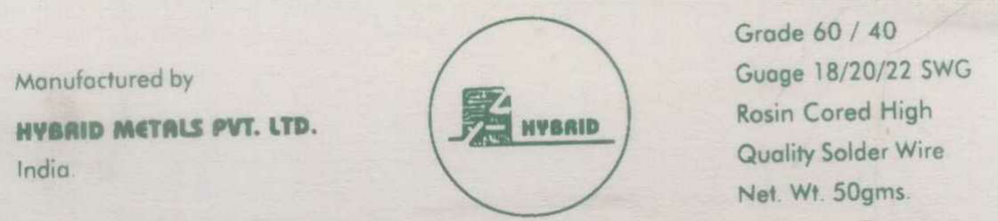 Hybrid Metals Pvt.ltd Device mark 1051753 Trademark