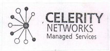 Celerity Networks (logo) Device mark 1578647 Trademark