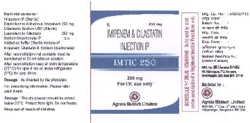 Imipenem & Cilastatin Injection Ip Lmtic 250 Device mark 1990069 Trademark