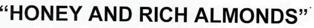 "honey And Rich Almonds" Device mark 2574202 Trademark