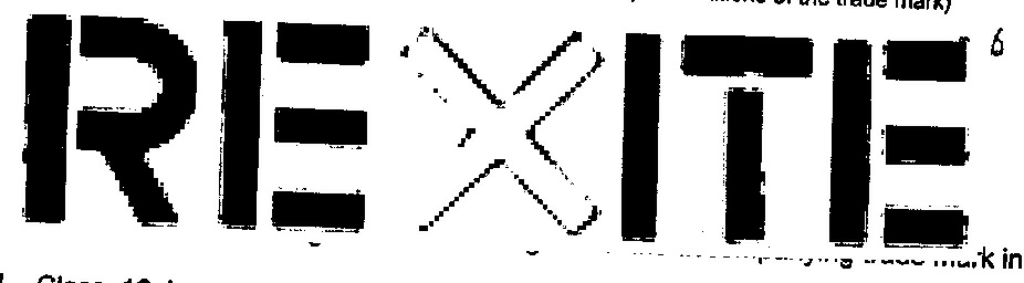 Rexite Device mark 1740473 Trademark