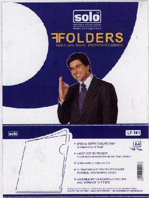Solo Folders With Label Device mark 1768235 Trademark