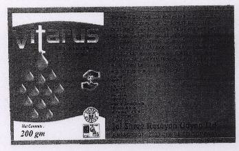 Vitarus With Device Device mark 1682709 Trademark