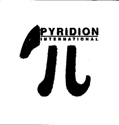 Pyridion International With Device Mark Device mark 1423743 Trademark