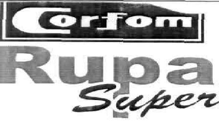 Corfom Rupa Super. Device mark 1889032 Trademark