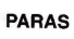 Paras Device mark 1092450 Trademark