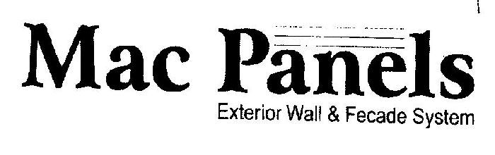 Mac Panels (device) Device mark 2425432 Trademark
