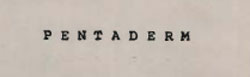 Pentaderm Device mark 541305 Trademark