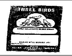 Three Birds. Device mark 815800 Trademark
