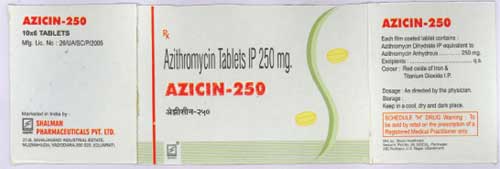 Azicin-250 Device mark 1878590 Trademark