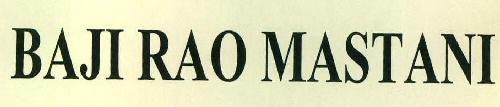 Baji Rao Mastani Device mark 2693677 Trademark